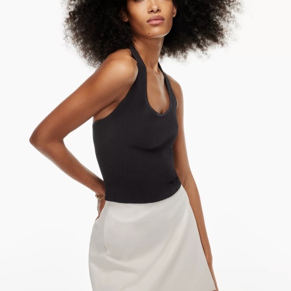 Aritzia Babaton Sculpt Knit Crop Top - Picture 1 of 5